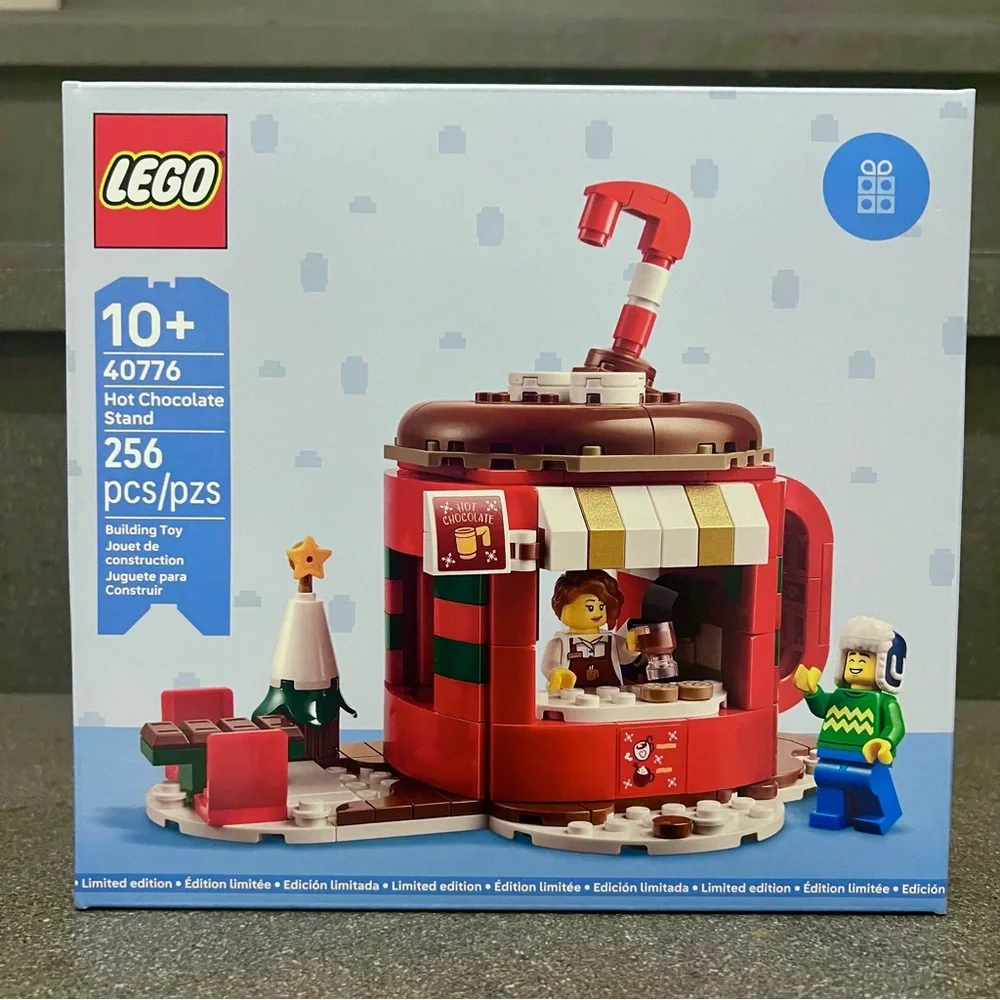 LEGO ‘Limited Edition’ Holidays Hot Chocolate Stand 40776 Christmas-256 Pcs.,NIB
